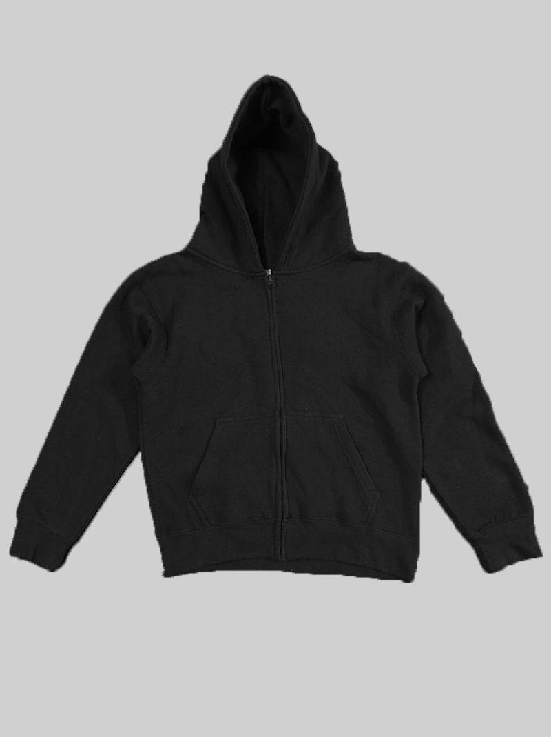 新品　BRIEFING 正規品　HARF ZIP HOODIE ブラック SEQUENZ（シークエンズ）】ONI-FADE BOXY ZIP HOODIE / 短丈