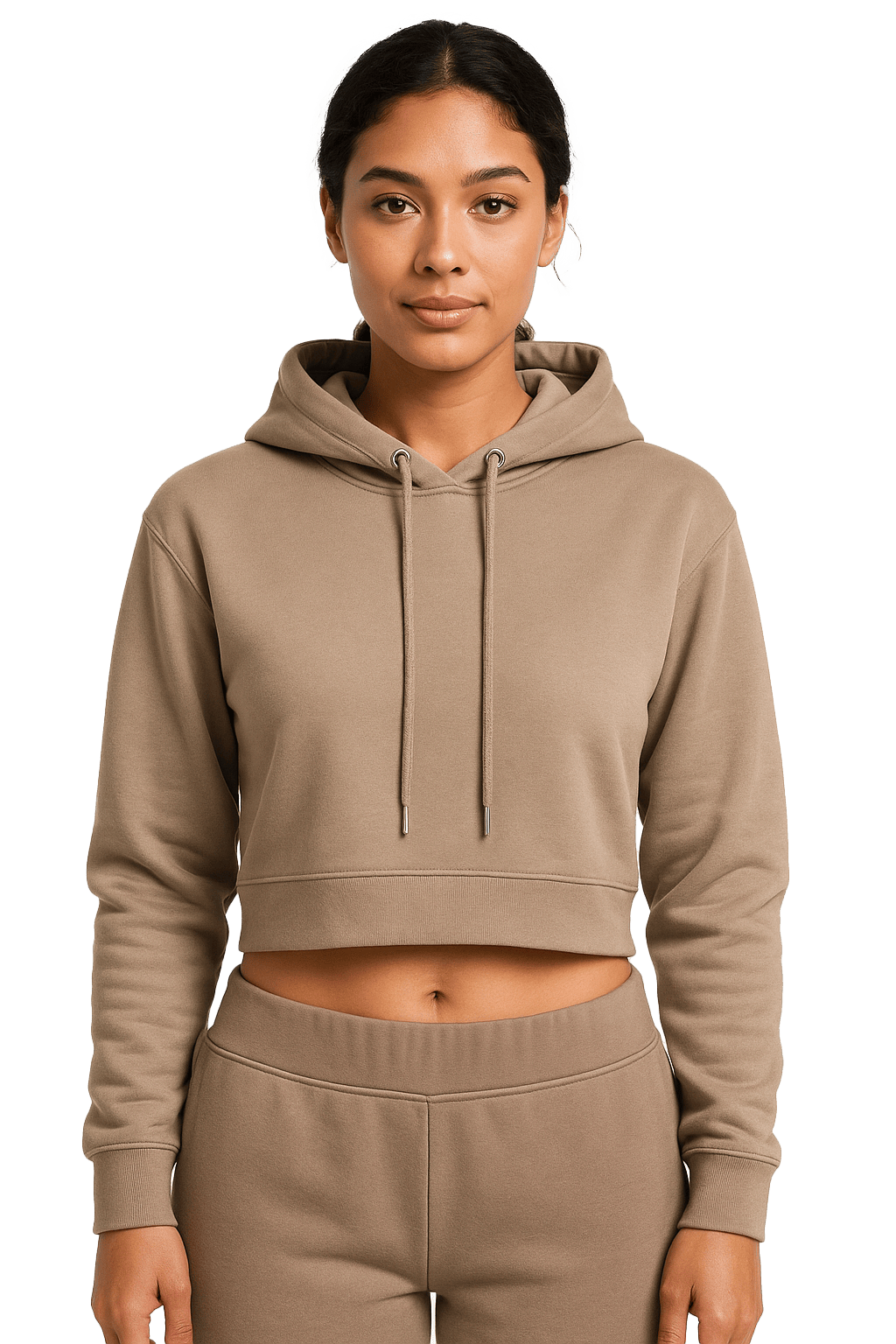 Ladies Crop Top Hoodies – LH13118 – AMS Fashion Los Angeles